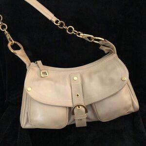 Perlina Elegant Cream Shoulder Bag